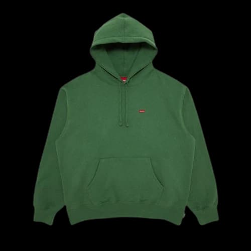 Supreme Small Box Hooded Sweatshirt 'Dusty Green'