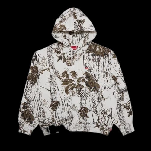 Supreme Small Box Hooded Sweatshirt 'Snow Camo'
