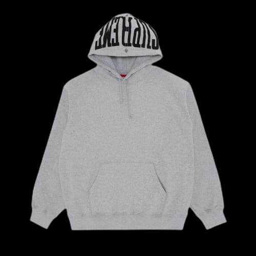 Supreme Warm Up Hooded Sweatshirt 'Heather Grey'