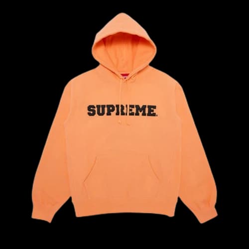 Supreme Collegiate Hooded Sweatshirt 'Peach'