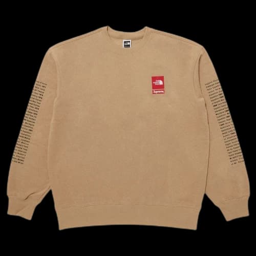 Supreme x The North Face Crewneck 'Khaki'
