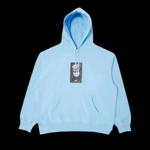 Supreme Soup Can Hooded Sweatshirt 'Light Blue'
