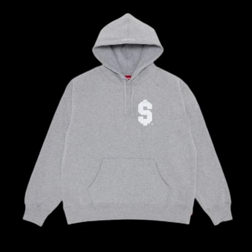 Supreme $ Hooded Sweatshirt 'Heather Grey'