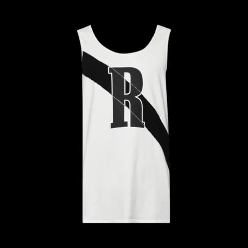 Rhude Stripe Tank 'Off White/Black'