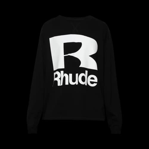 Rhude Petrol Long-Sleeve 'Vintage Black'