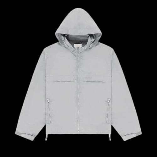 Aimé Leon Dore Sport Logo Windbreaker 'Light Grey'