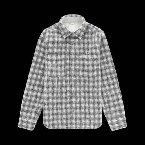Aimé Leon Dore Mohair Shirt 'Black/White'