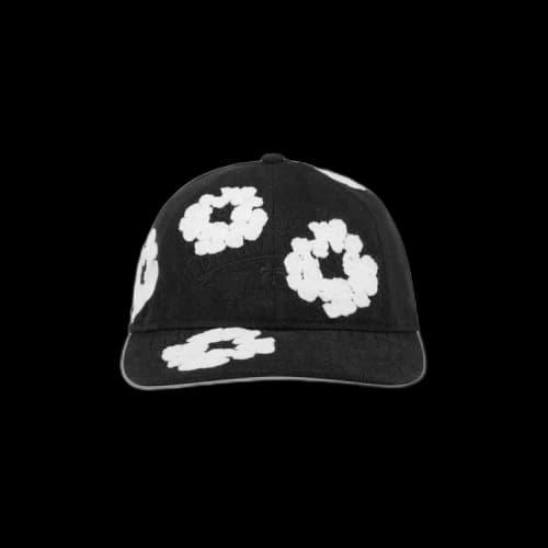 Denim Tears Denim Cotton Wreath Cap 'Black'