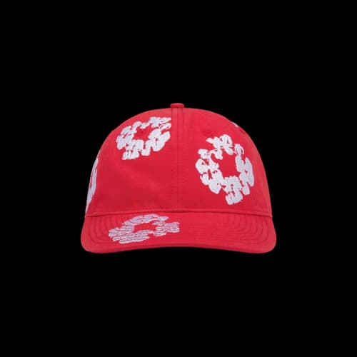 Denim Tears The Cotton Wreath Cap 'Red'
