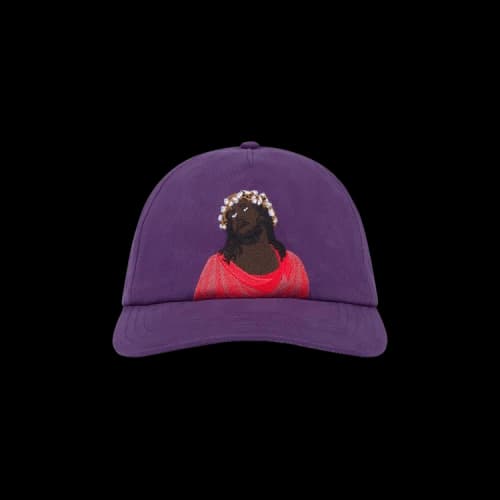 Denim Tears Black Jesus Cap 'Purple'