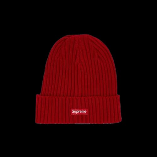 Supreme Overdyed Beanie 'Red'