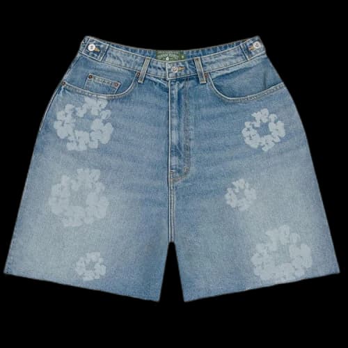 Denim Tears Laser Wreath Denim Short 'Light Wash'