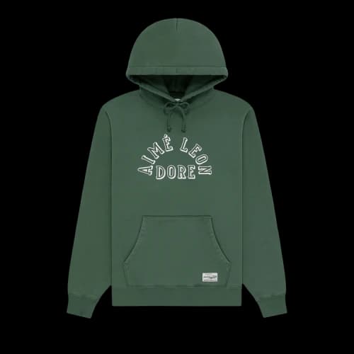 Aimé Leon Dore Collegiate Logo Hoodie 'Myrtle'