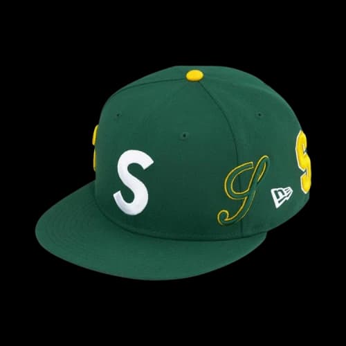 Supreme Multi S Logo New Era 'Green'