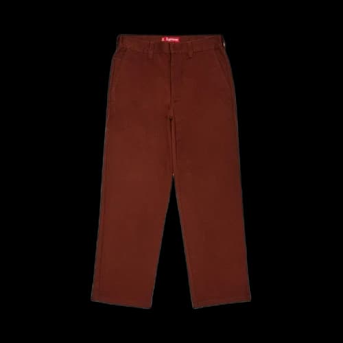 Supreme Work Pant 'Mahogany'