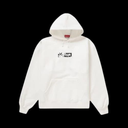 Supreme Miami Box Logo Sweatshirt 'White'