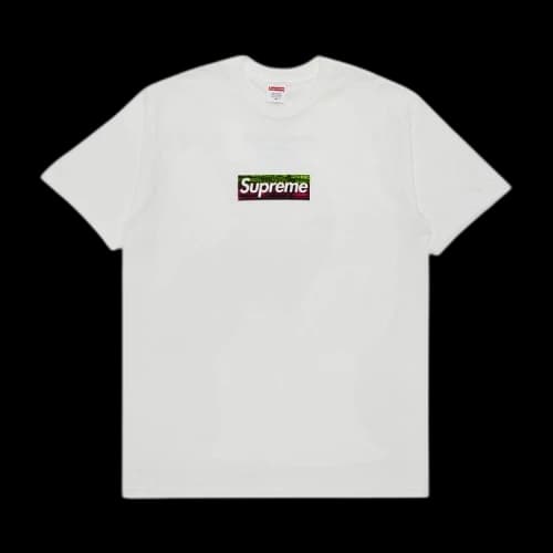 Supreme Los Angeles Fire Relief Box Logo Tee 'White'