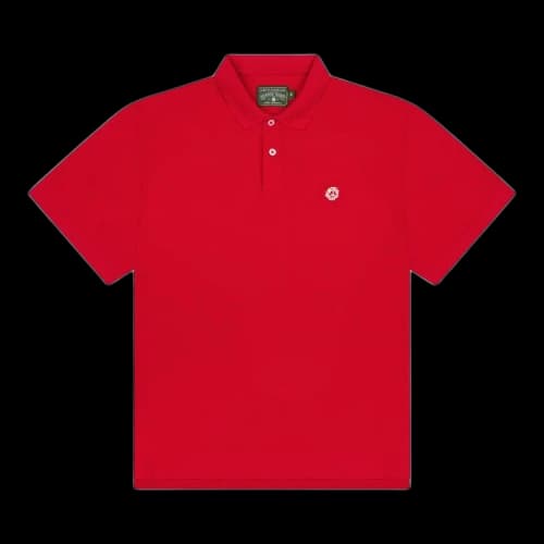Denim Tears Peace Wreath Polo 'Red'
