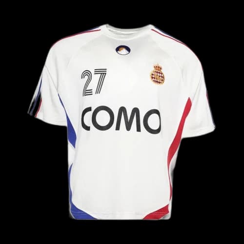 Rhude 27 Jersey Tee 'Off White/Navy/Red'