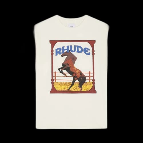 Rhude Cadre Tee 'Vintage White'
