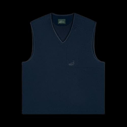 Aimé Leon Dore Golf Fleece Vest 'Navy Blazer'