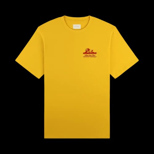 Aimé Leon Dore Sun Faded Unisphere Tee 'Mimosa'