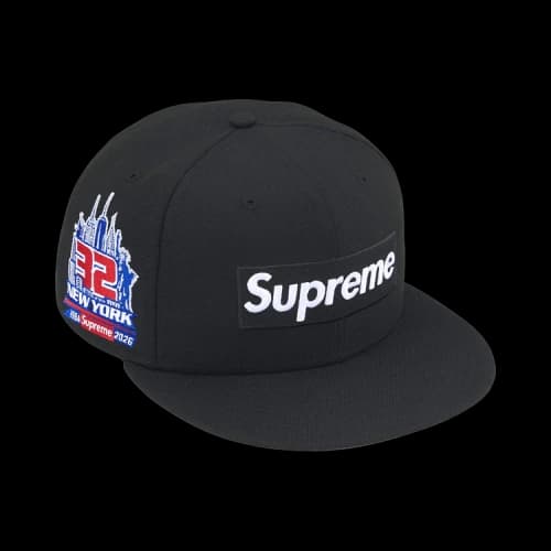 Supreme Shop Box Logo New Era 'Black New York'