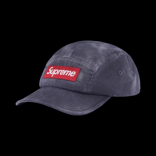 Supreme Overdyed Camp Cap 'Navy'