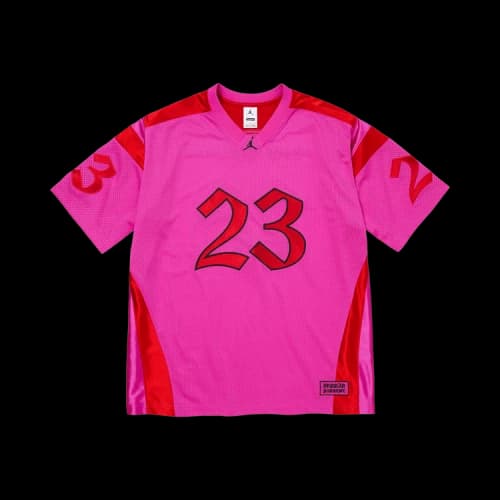 Supreme x Jordan Warm Up Jersey 'Pink'