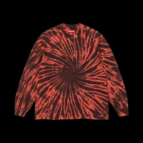 Supreme Small Box Long-Sleeve Tee 'Tie Dye'