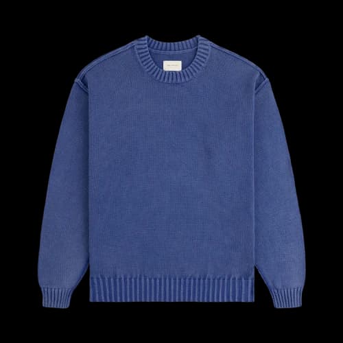 Aimé Leon Dore Washed Inside Out Sweater 'Amparo Blue'