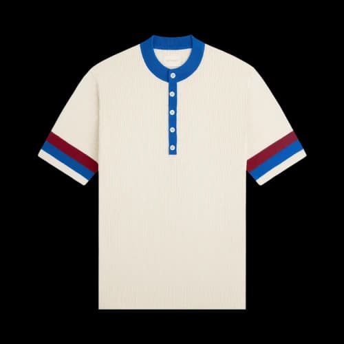 Aimé Leon Dore Sport Knit Henley 'Pristine'