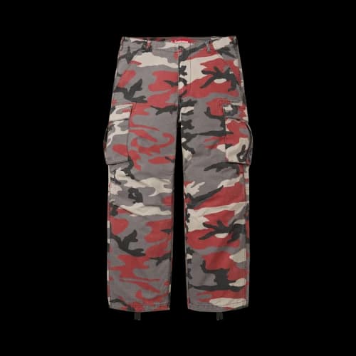 Supreme Cargo Pant 'Red Camo'