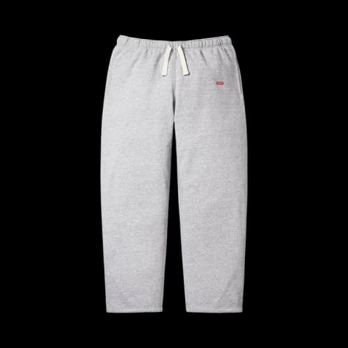 Supreme Small Box Drawstring Sweatpant 'Heather Grey'