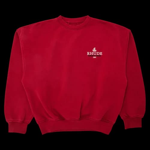 Rhude Mariner Regatta Crewneck 'Vintage Red/White'