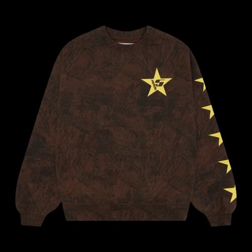 Sp5der 5 Crewneck Sweatshirt 'Brown'