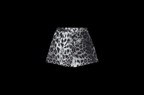 Aries Leopard Board Short White