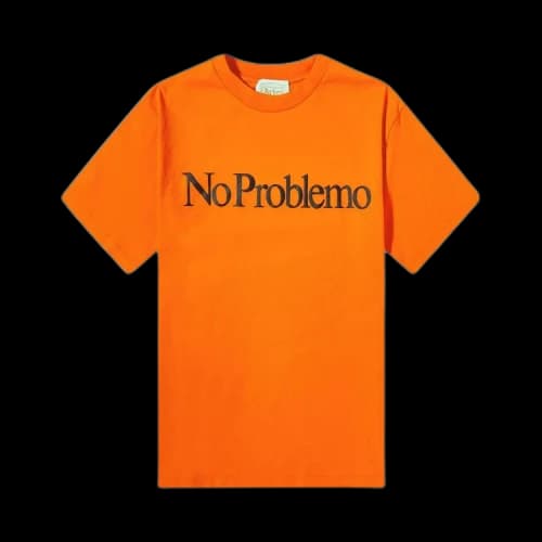Aries No Problemo T-Shirt 'Orange'