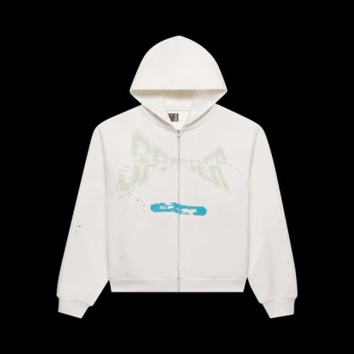 Sp5der T&F Zip Up 'White'