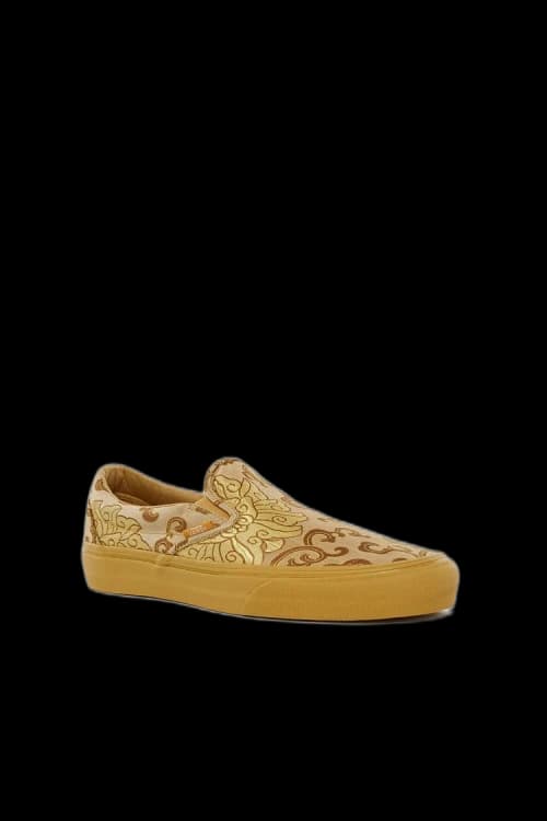 Vans Opening Ceremony x Slip-On LX 'Qi Pao II Gold'
