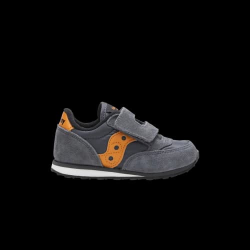 Saucony Jazz Hook & Loop Little Kid 'Grey Orange'