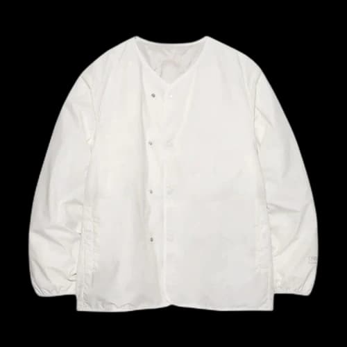 nanamica Reversible Down Cardigan 'Natural'