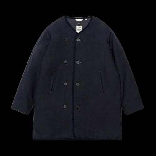 nanamica Wool Down Coat 'Dark Navy'