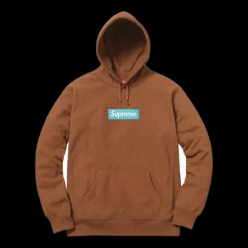 Supreme FW17 Box Logo Hoodie 'Brown'