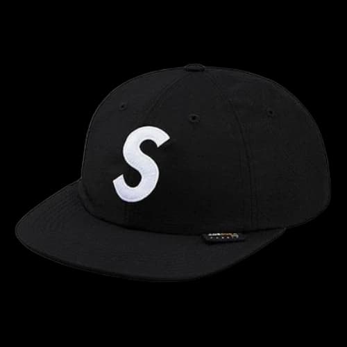 Supreme FW18 Cordura S Logo 6-Panel Cap 'Black'