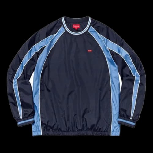 Supreme FW19 Week 16 Piping Warm Up Pullover