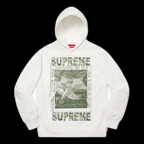Supreme FW19 Week 2 Doves Hooded Sweatshirt