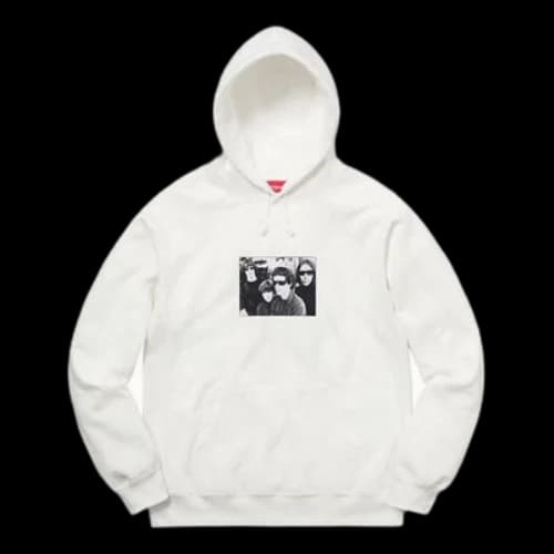 Supreme FW19 Week 4 x The Velvet Underground Hooded Sweatshirt