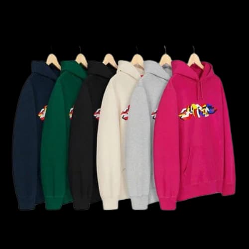 Supreme FW19 Week 4 Delta Logo Hooded Sweatshirt