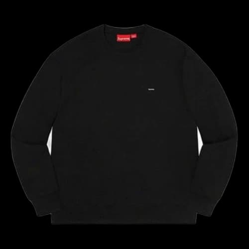 Supreme Small Box Crewneck 'Black'